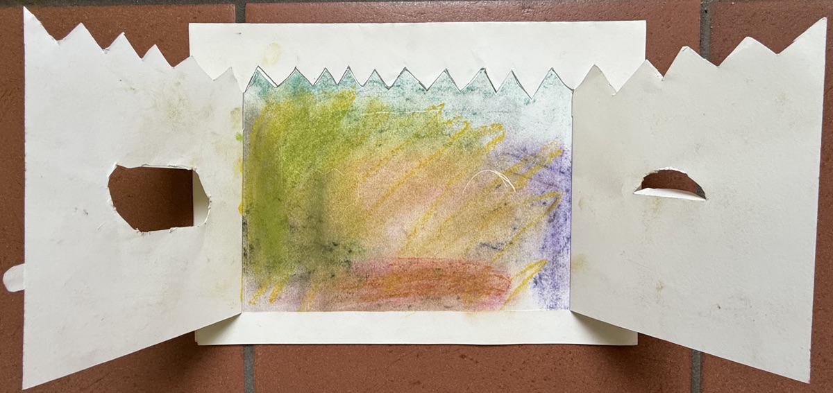 Ilayda Baser-Hermida, 8 Jahre, Mein bunter Palast, Pastell