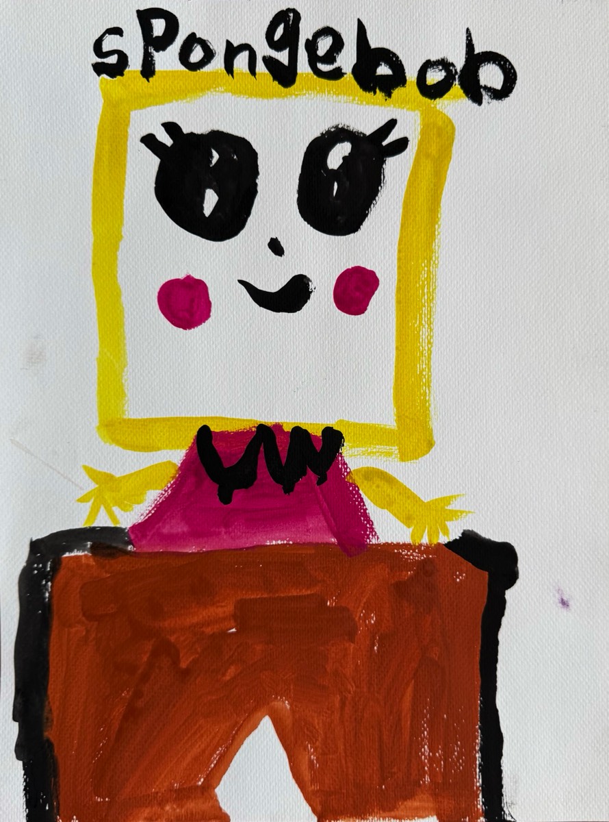 Thea Zheng, 6 Jahre, prinzessinbob, Deckfarben
