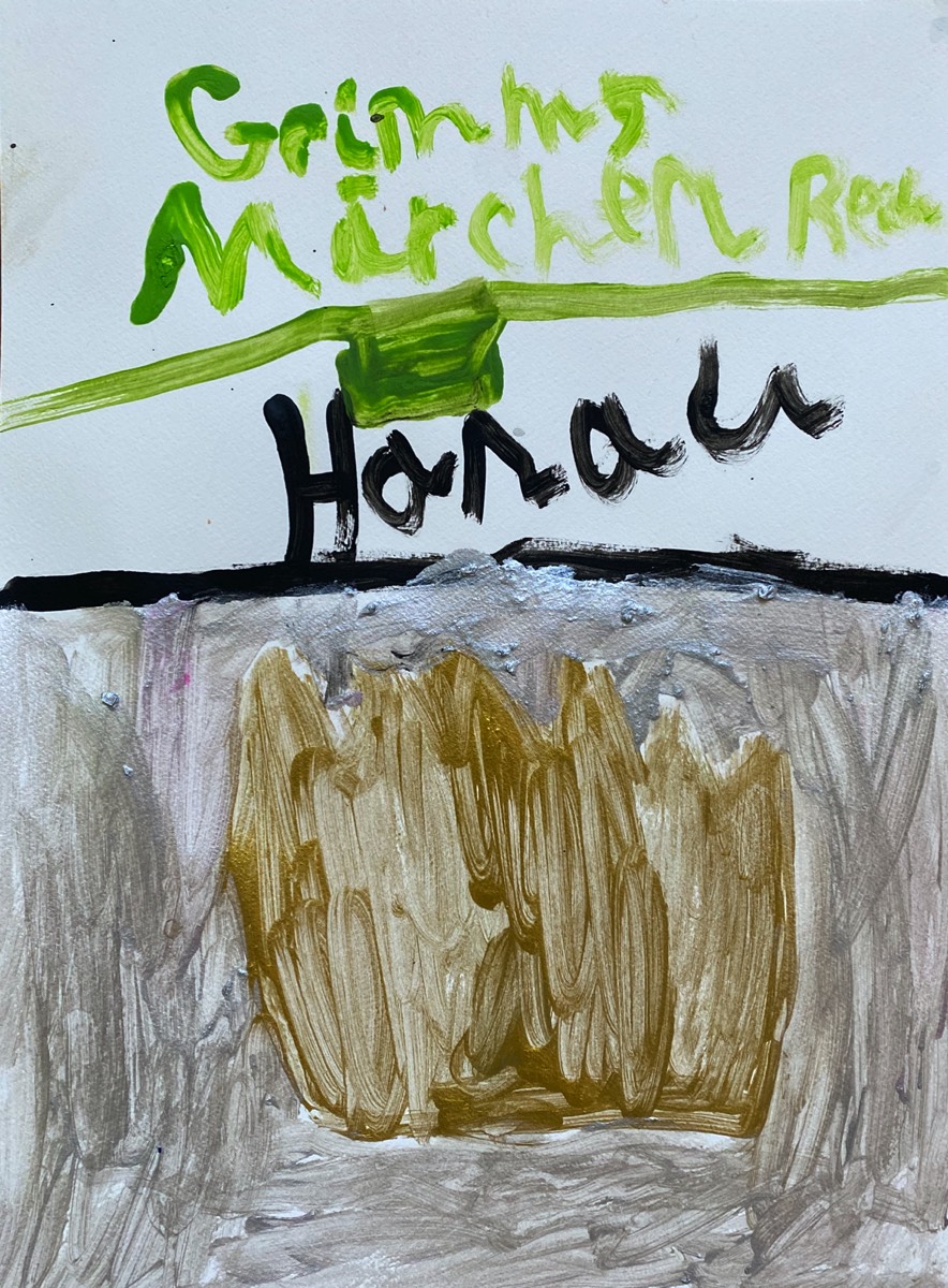 Christopher Wagner, 8 Jahre, ohne Titel, Acryl