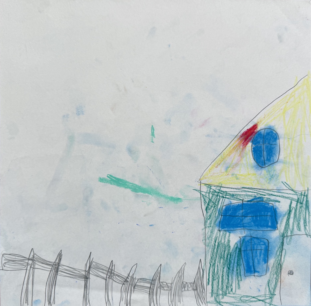 Lia Lukaschyk, 5 Jahre, ohne Titel, Pastell