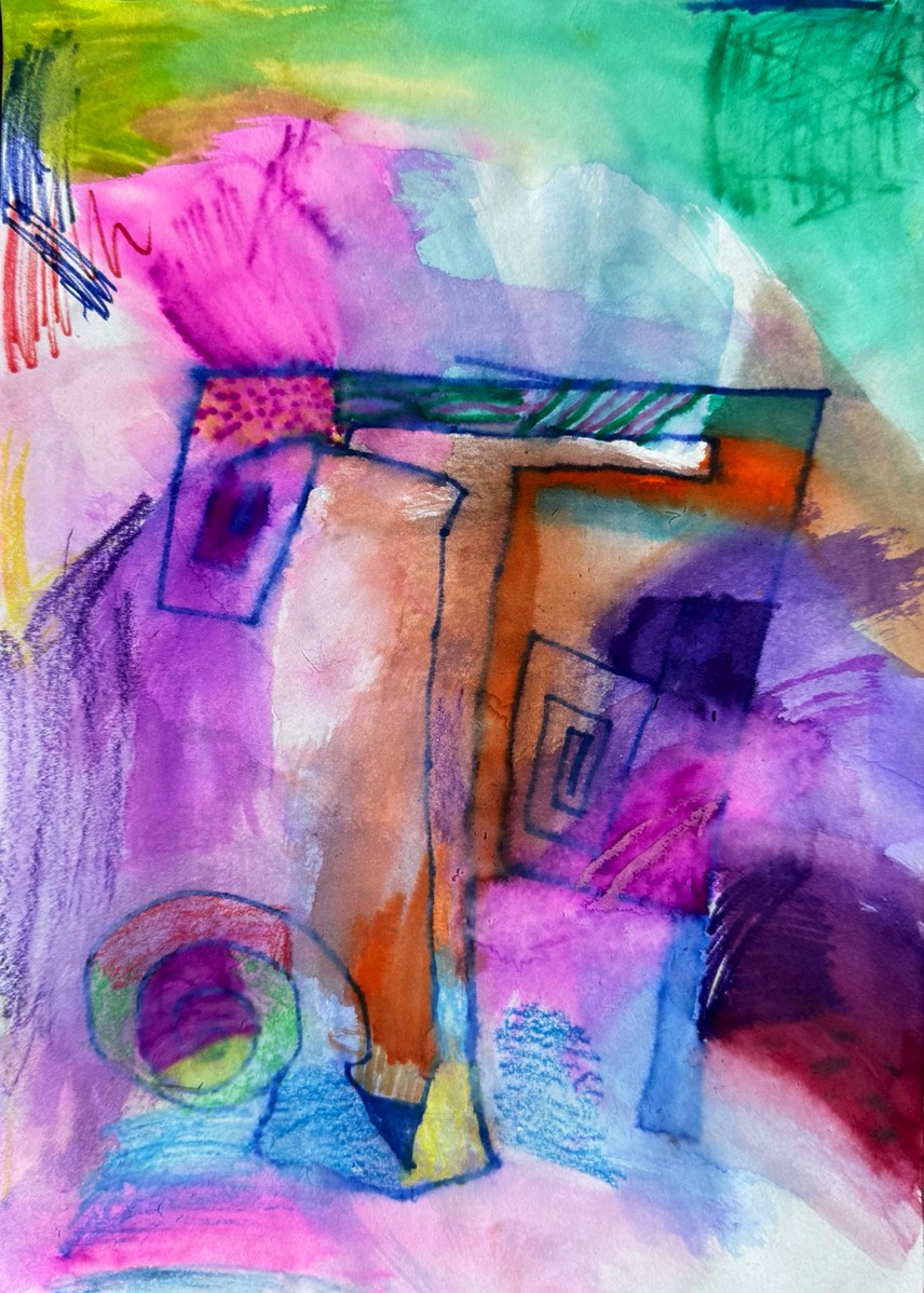 Amine Demir, 7 Jahre, ohne Titel, Gouache