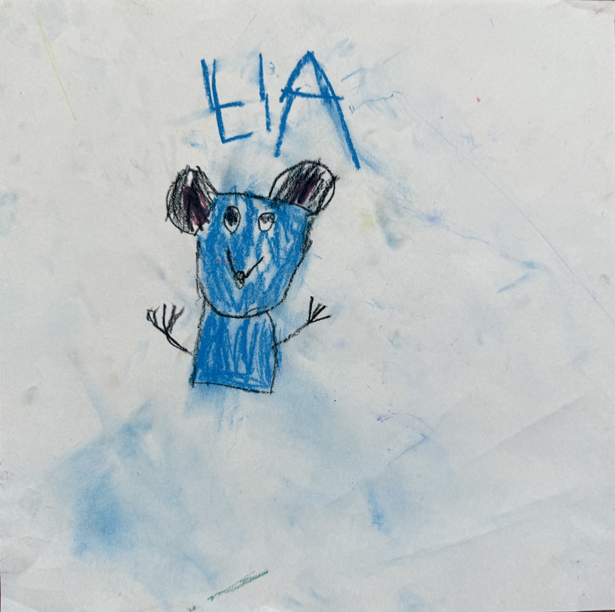 Lia Lukaschyk, 5 Jahre, ohne Titel, Pastell
