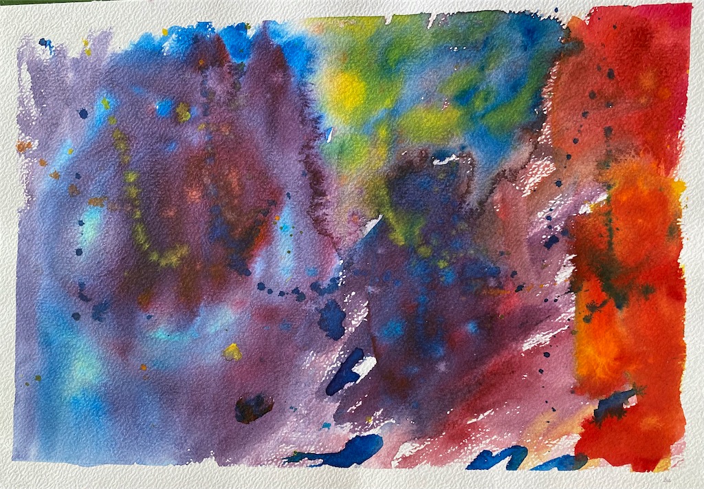 Leonardo Walzok Pereira, 9 Jahre, ohne Titel, Aquarell